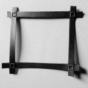 凸結點鋼塑土工格柵生產工藝流程